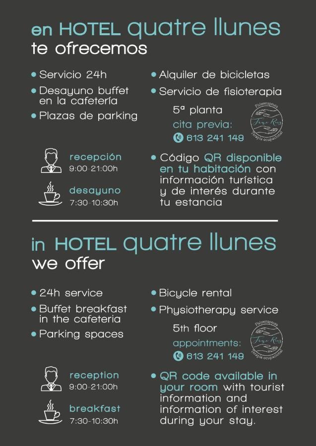 Hotel Quatre Llunes ซานตาโปลา ภายนอก รูปภาพ